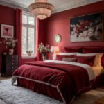 bedroom ideas red
