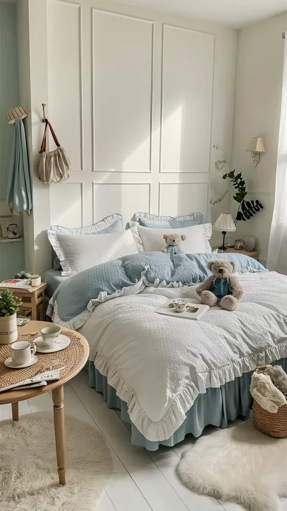 bedroom ideas blue cozy
