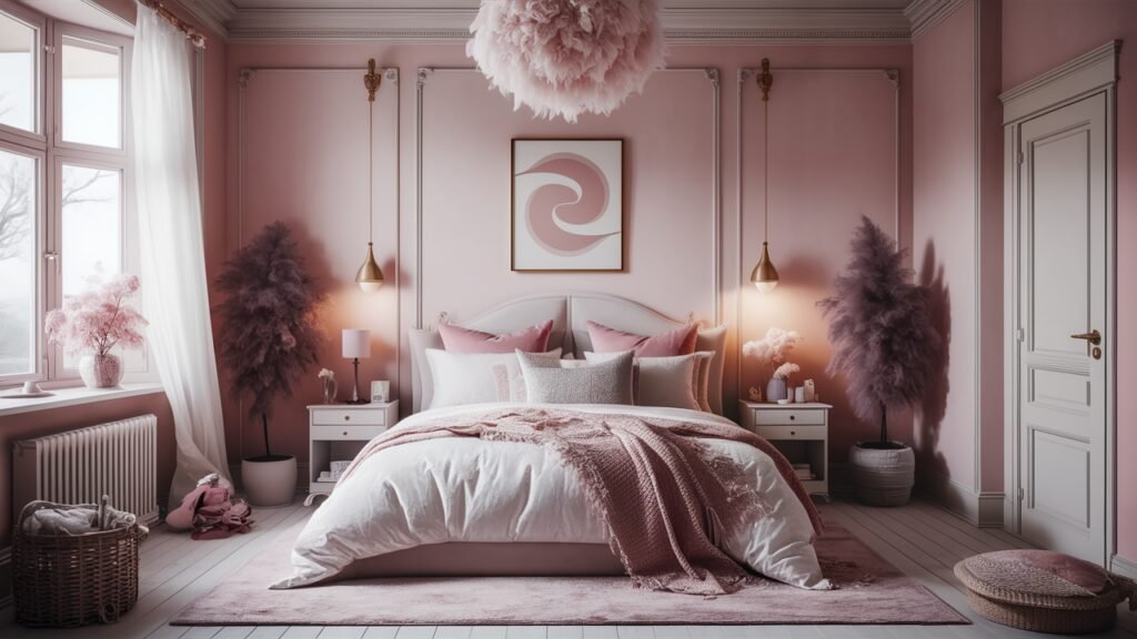 bedroom ideas pink