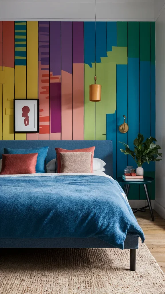 colorful bedroom ideas eclectic