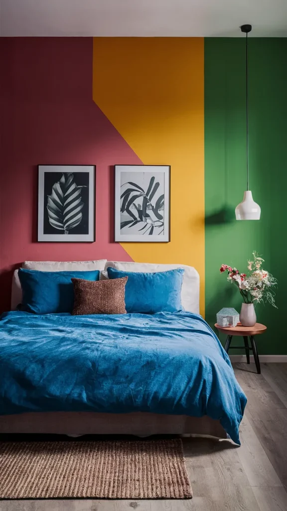 colorful bedroom ideas eclectic