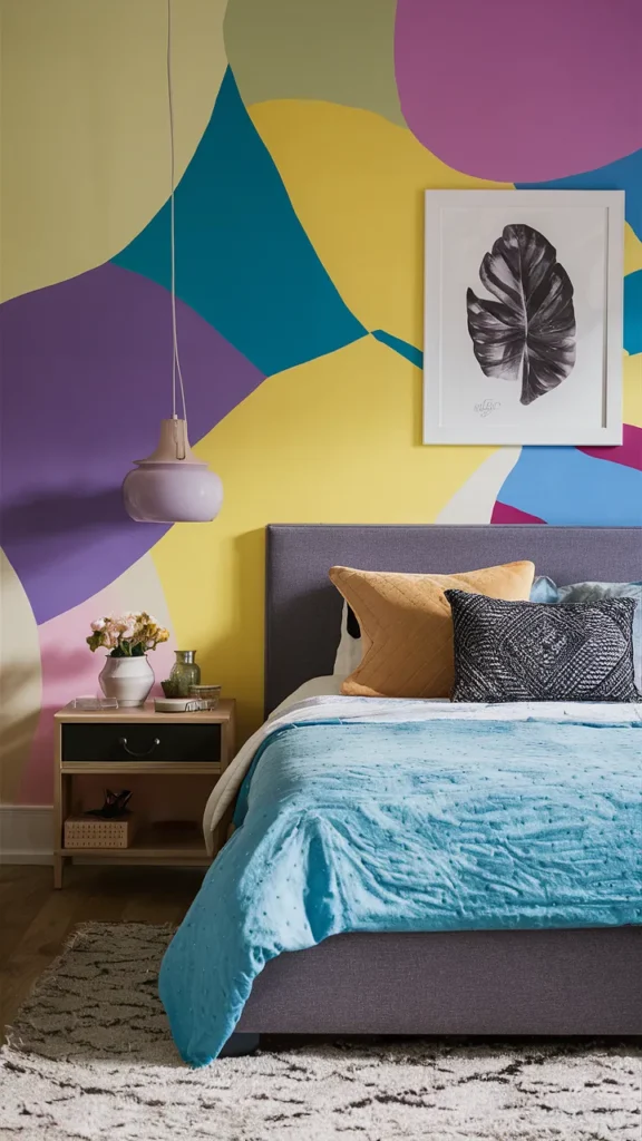 colorful bedroom ideas eclectic