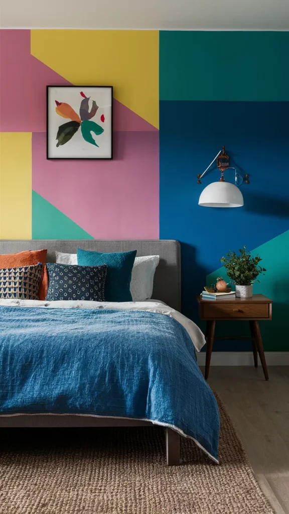 colorful bedroom ideas eclectic