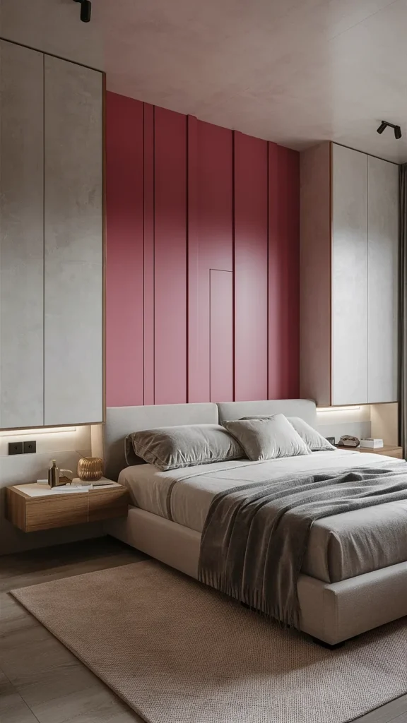 empty wall ideas bedroom pink_4