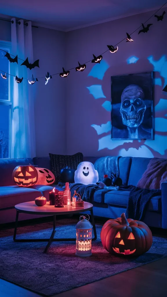 halloween room decor lights