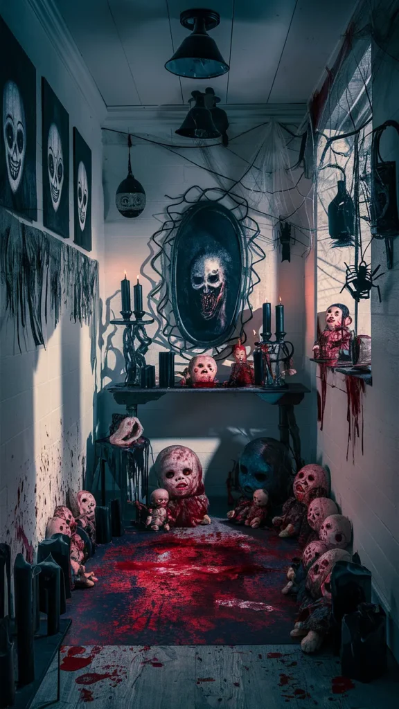 halloween room decor scary