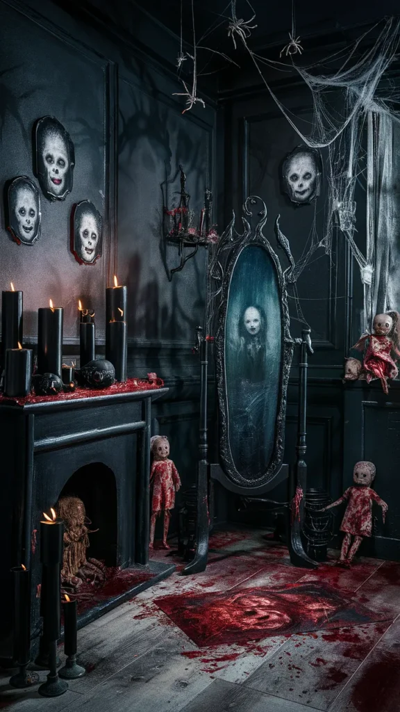 halloween room decor scary