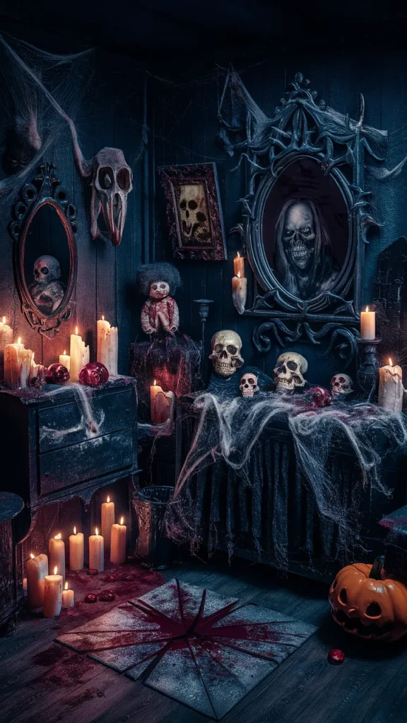halloween room decor scary