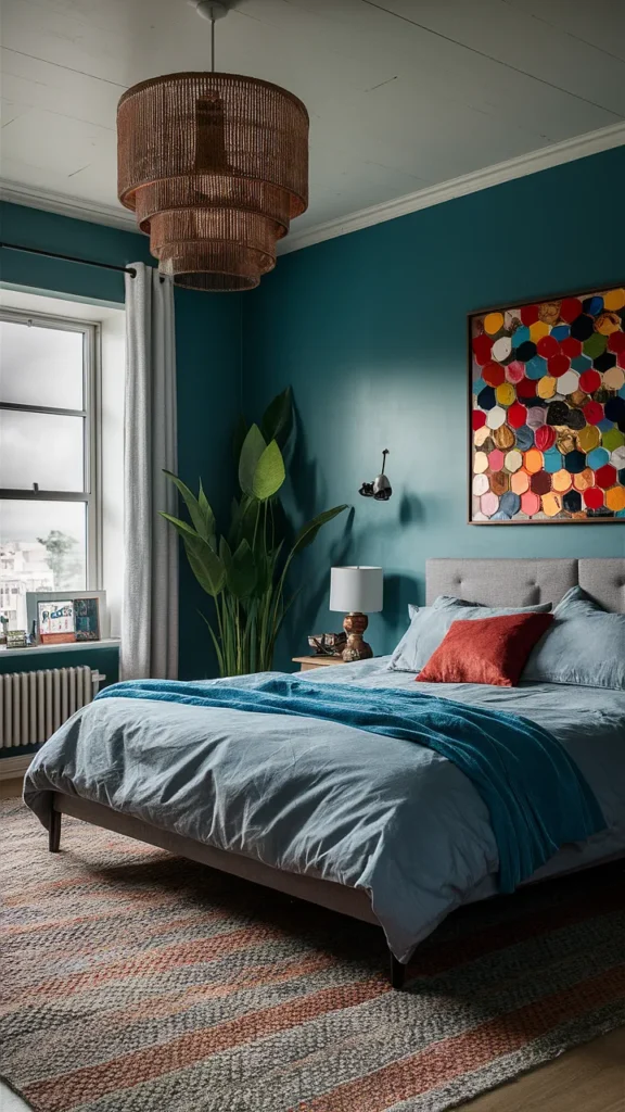 Colorful Ideas for Large Bedrooms