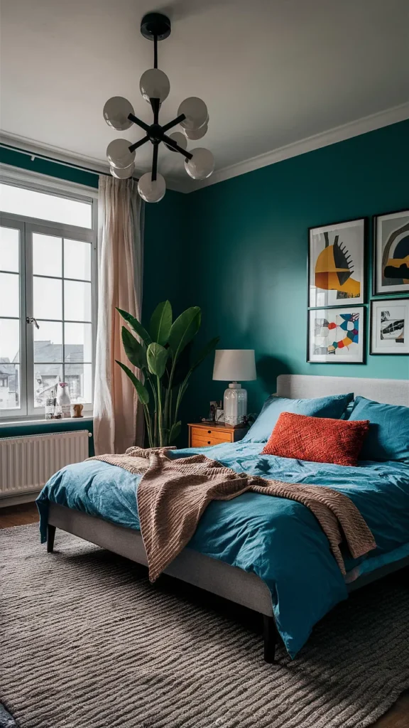 Colorful Ideas for Large Bedrooms