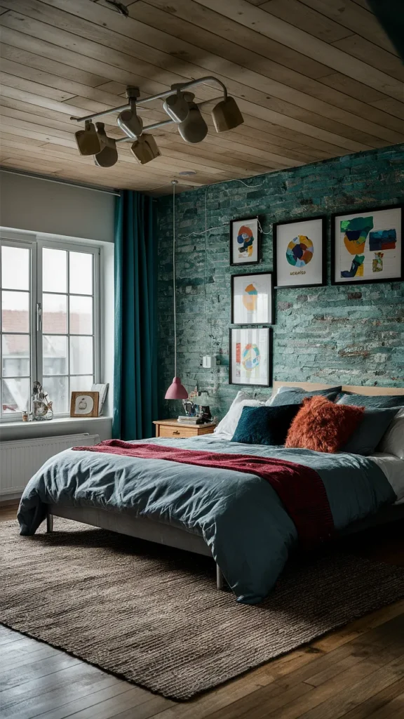 Colorful Ideas for Large Bedrooms