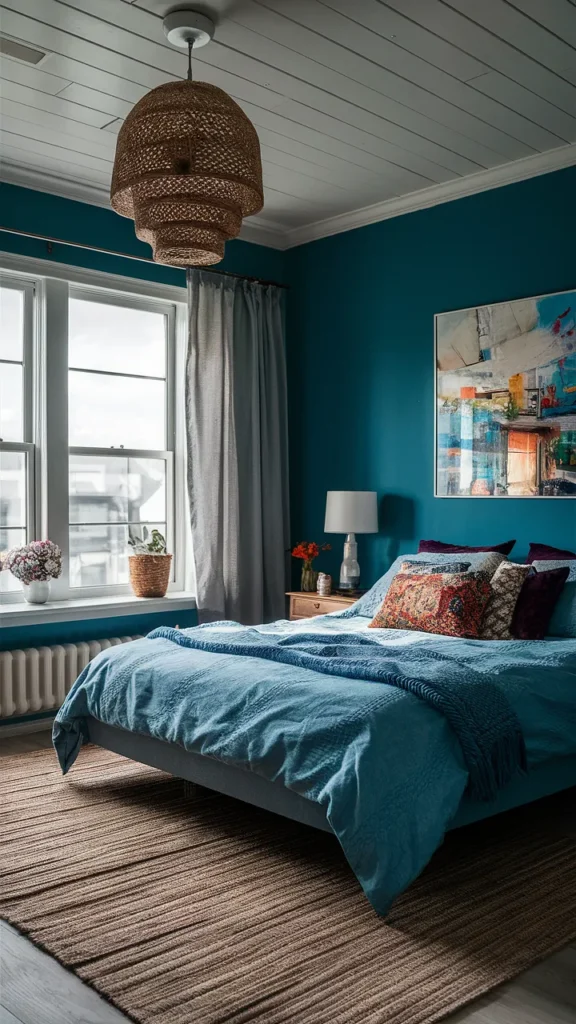 Colorful Ideas for Large Bedrooms