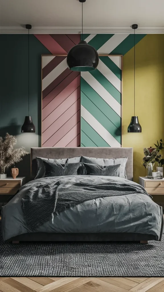 Colorful Ideas for Large Bedrooms