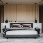 bedroom ideas anthracite bed