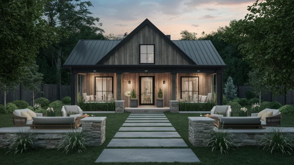 modern farm garden