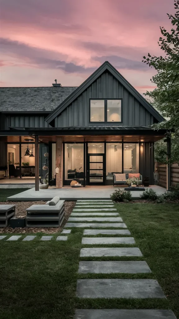 modern farmhouse yards