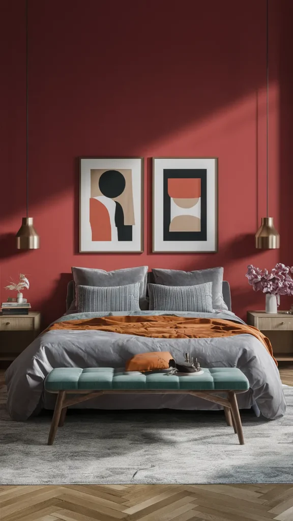 Colorful Bedroom Ideas for Newlyweds
