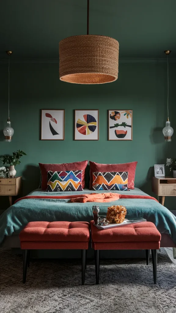 Colorful Bedroom Ideas for Newlyweds