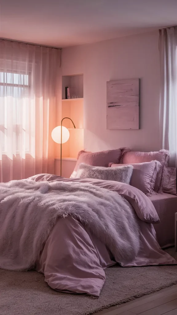 pink bedroom ideas elegant