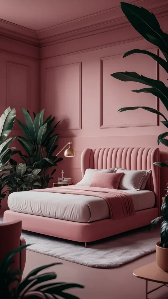 pink bedroom ideas minimalist