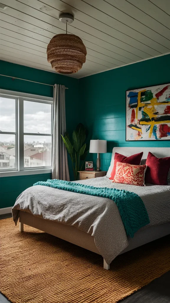 Colorful Queen Bedroom Ideas