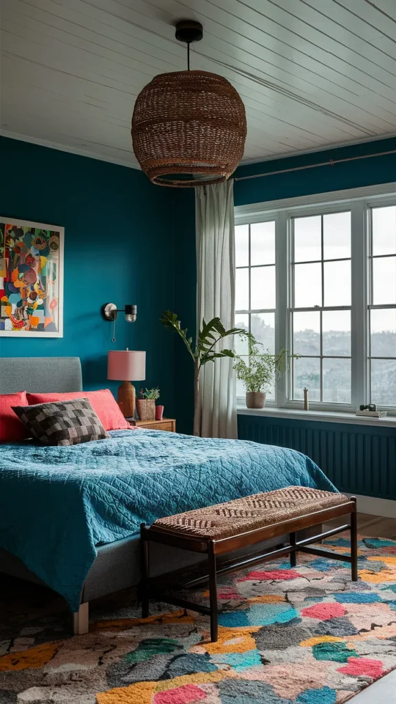 Colorful Queen Bedroom Ideas