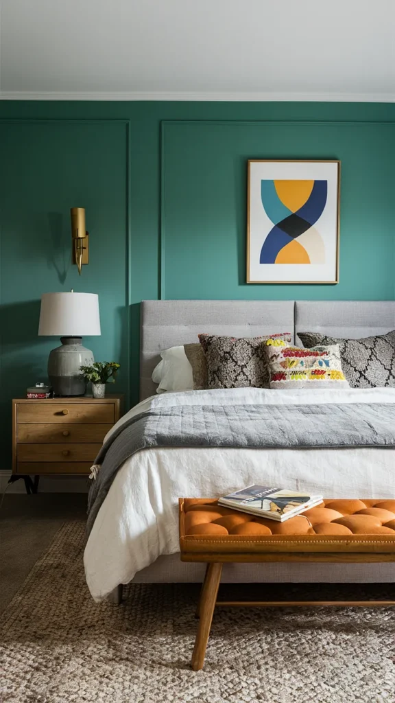 Colorful Queen Bedroom Ideas
