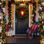 christmas porch décor