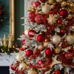 Christmas tree ideas in red