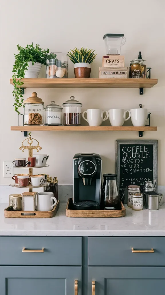 coffee bar ideas countertop