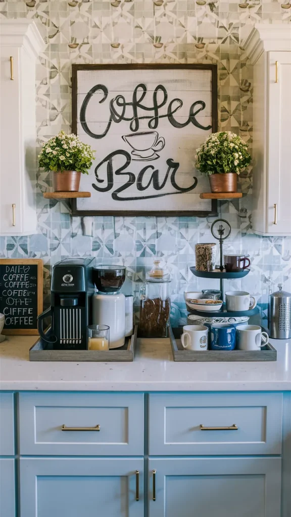 coffee bar ideas countertop