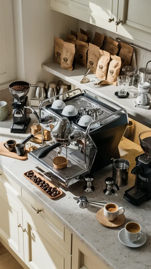  coffee bar ideas espresso machine