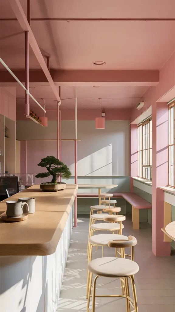 coffee bar ideas japandi