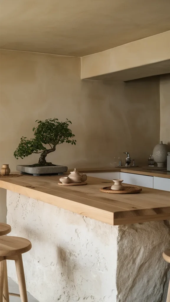 coffee bar ideas japandi