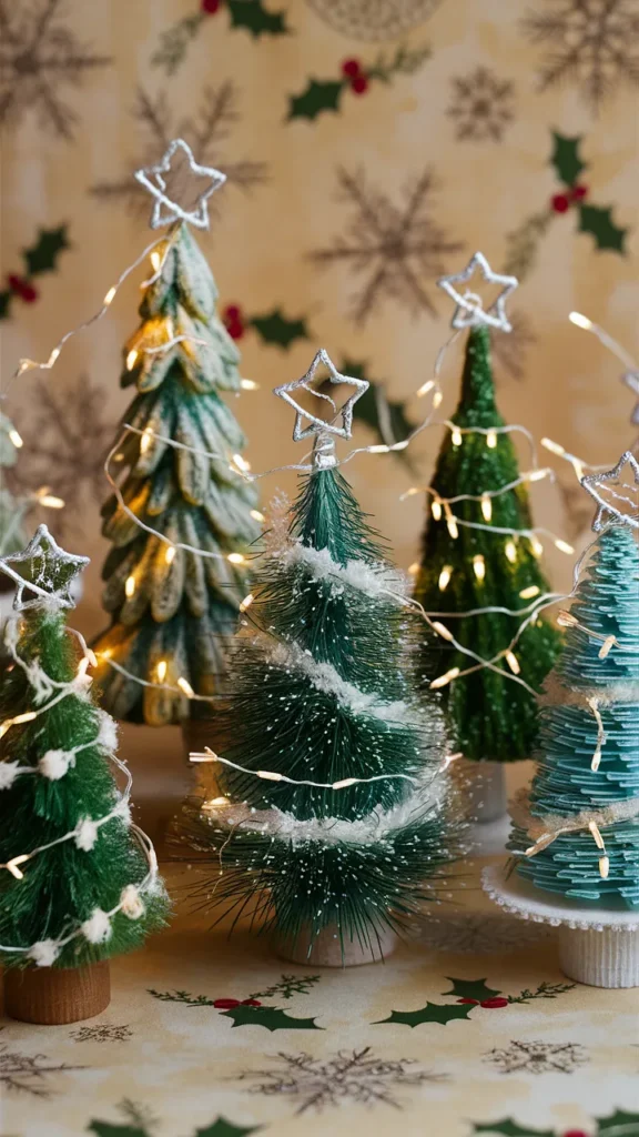 cute mini christmas tree ideas aesthetic
