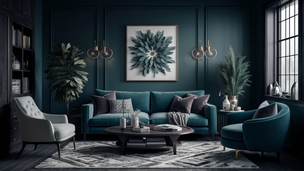 Dark Living Room