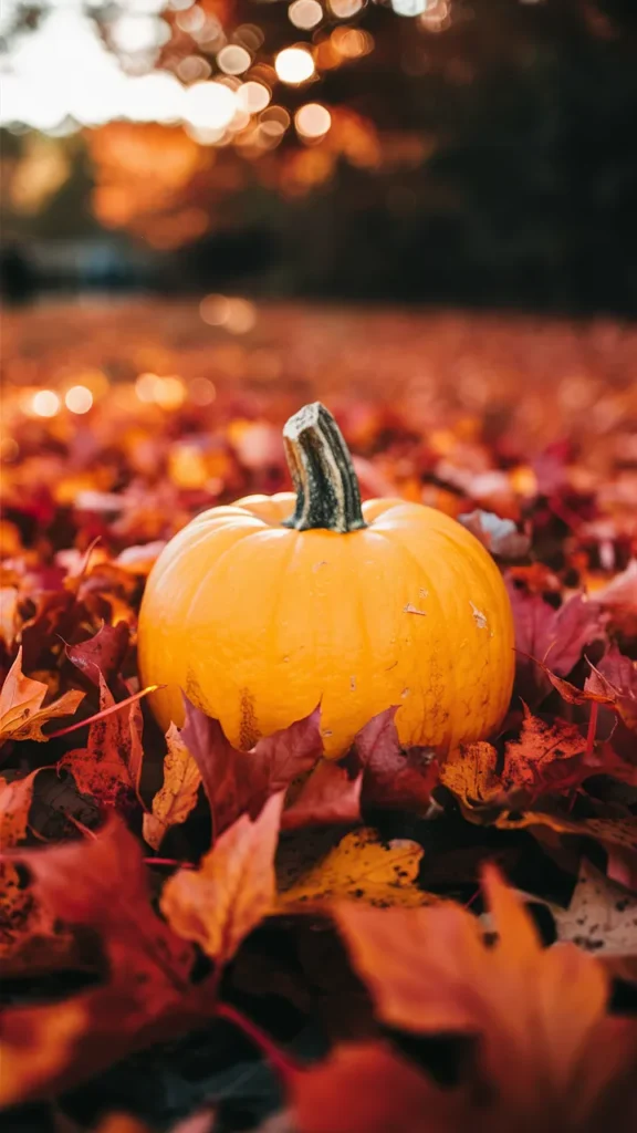 fall phone wallpaper bright