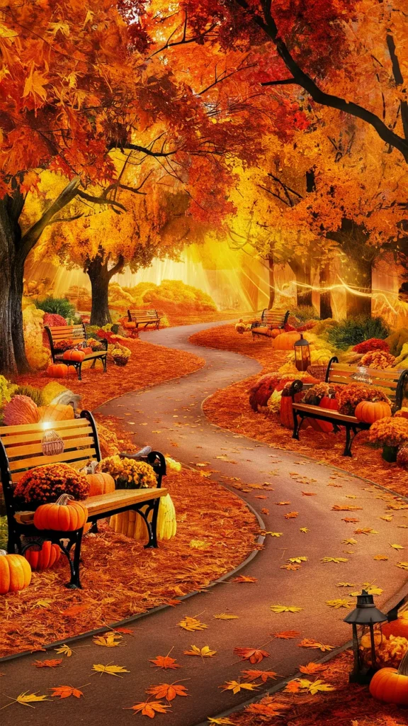 fall phone wallpaper yellow