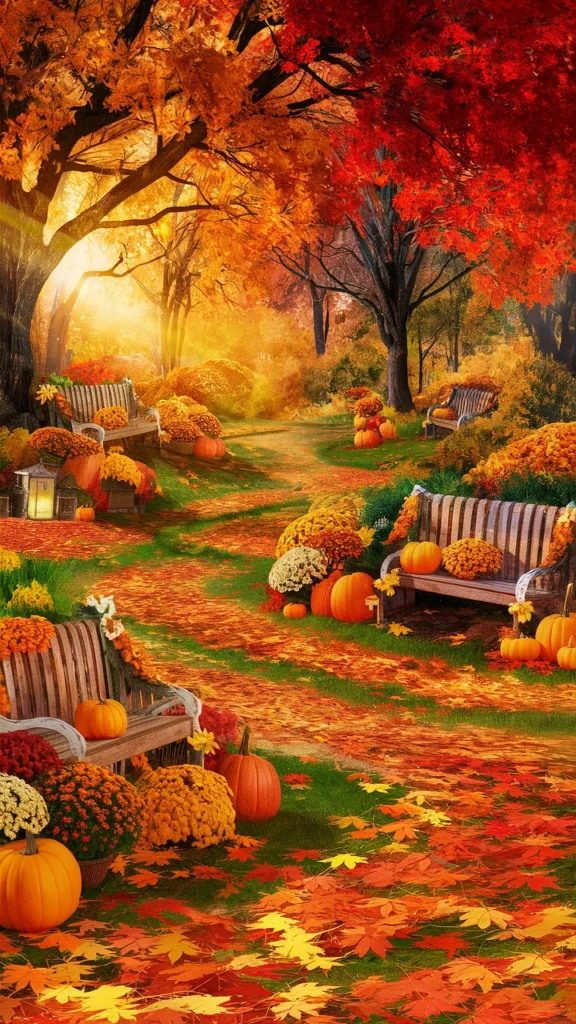 fall phone wallpaper yellow