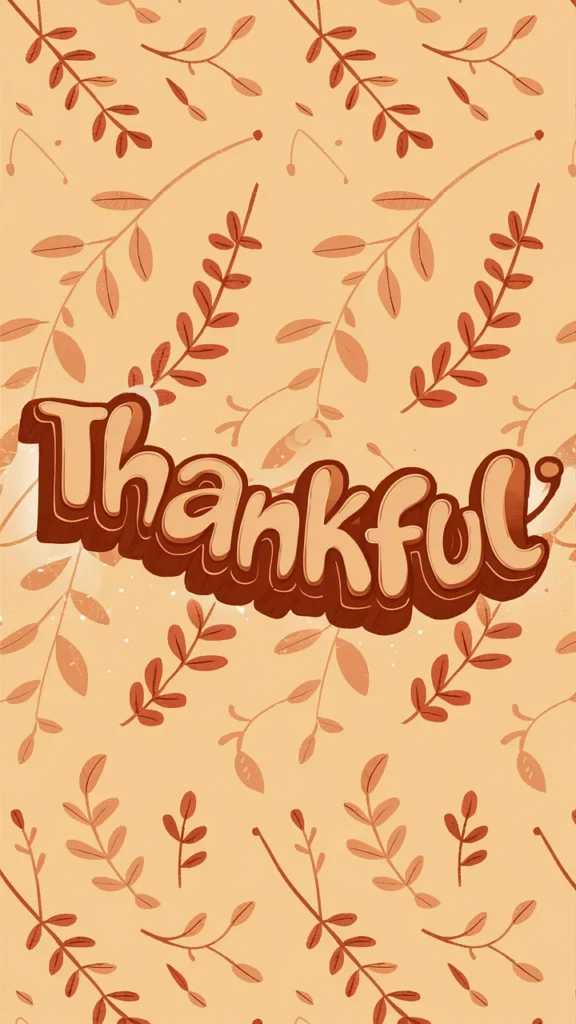 fall thanksgiving phone wallpaper