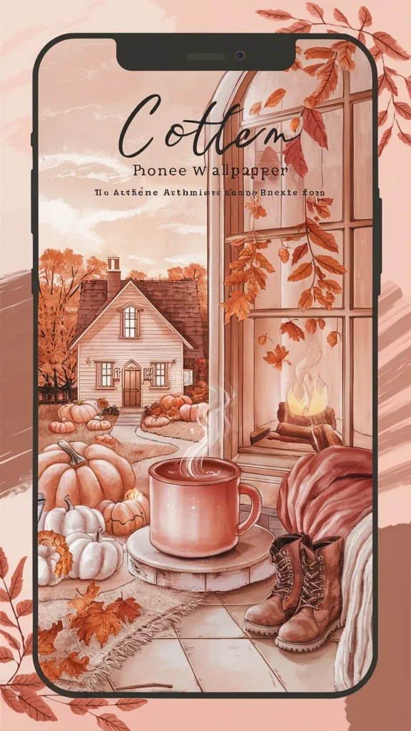 girly fall phone wallpaper