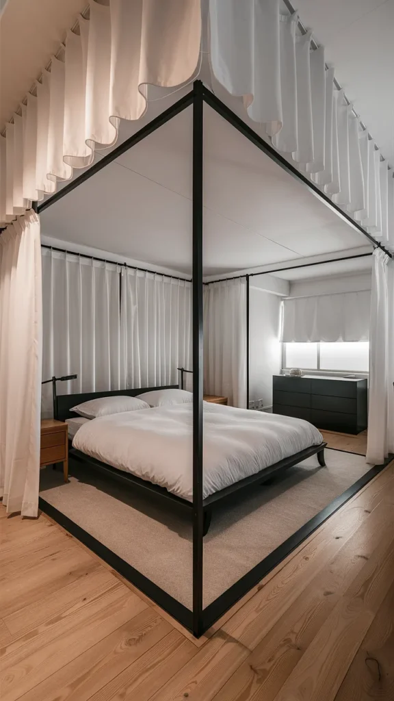 korean bedroom ideas black and white