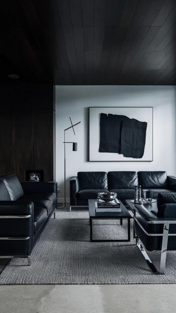 living room inspiration dark modern