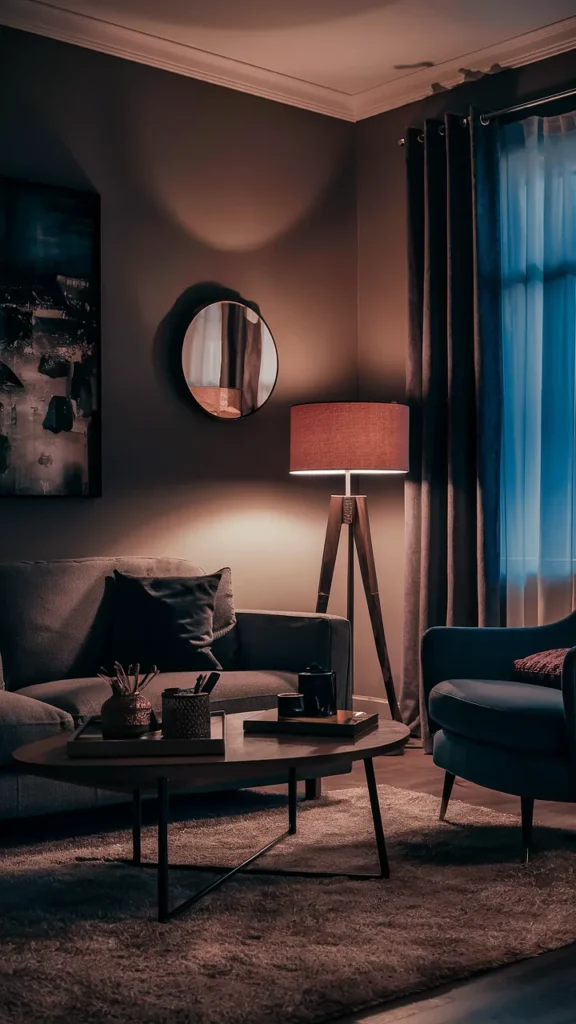 living room inspiration dark moody