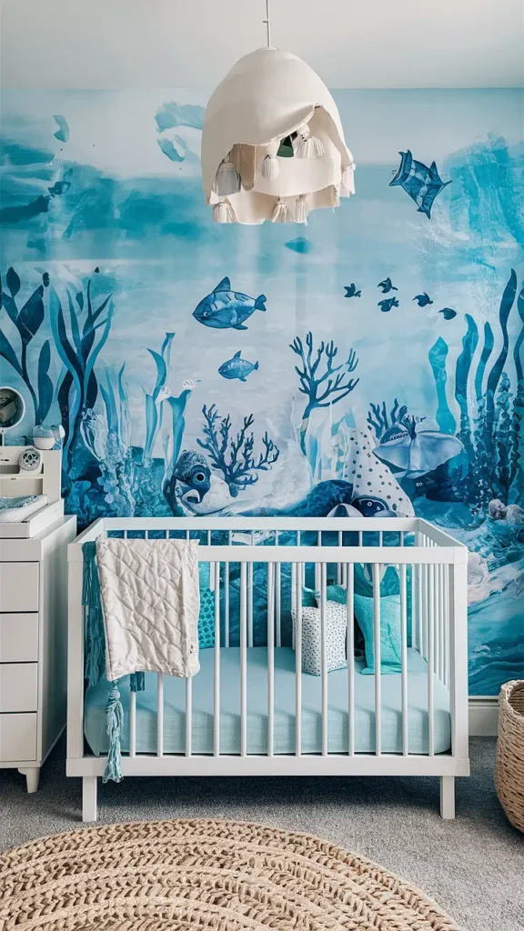 ocean-themed nursery decor ideas