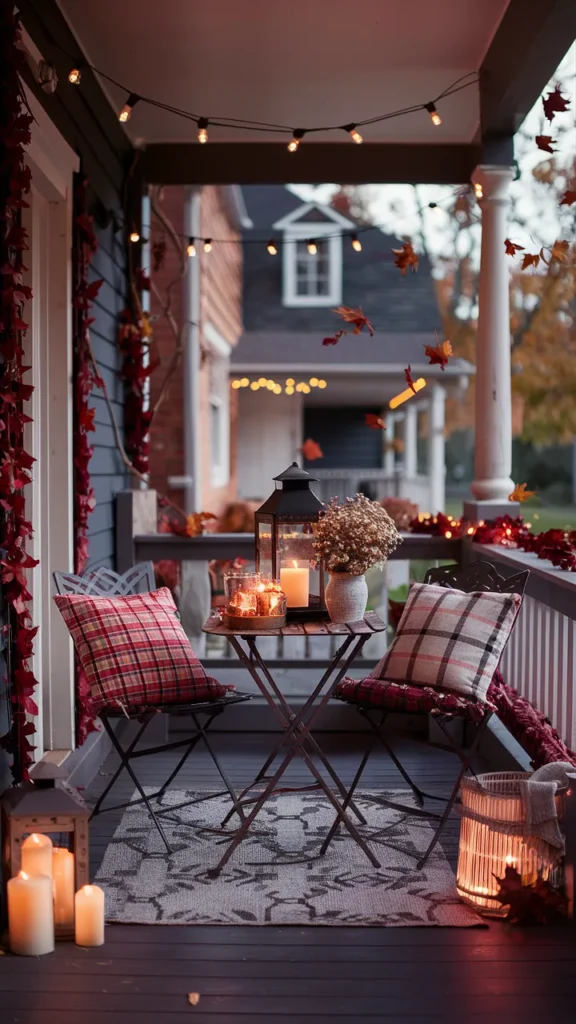 outdoor front porch ideas fall