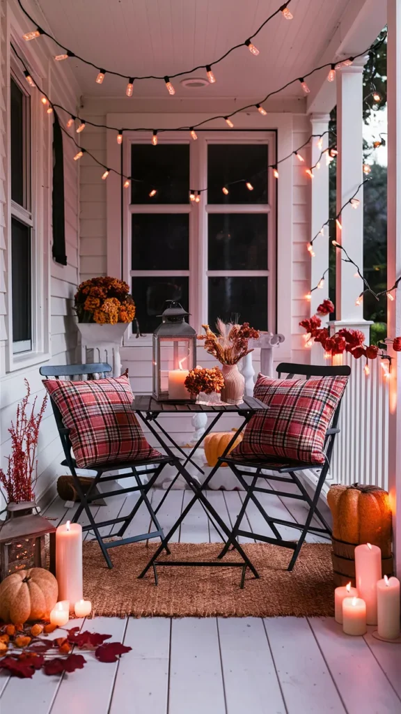 outdoor front porch ideas fall