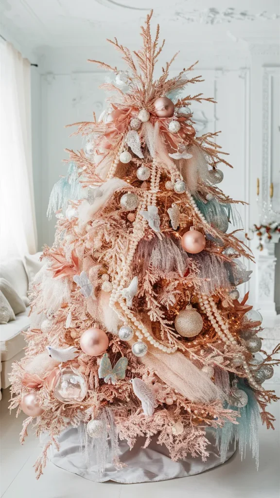 pretty christmas tree ideas aesthetic
