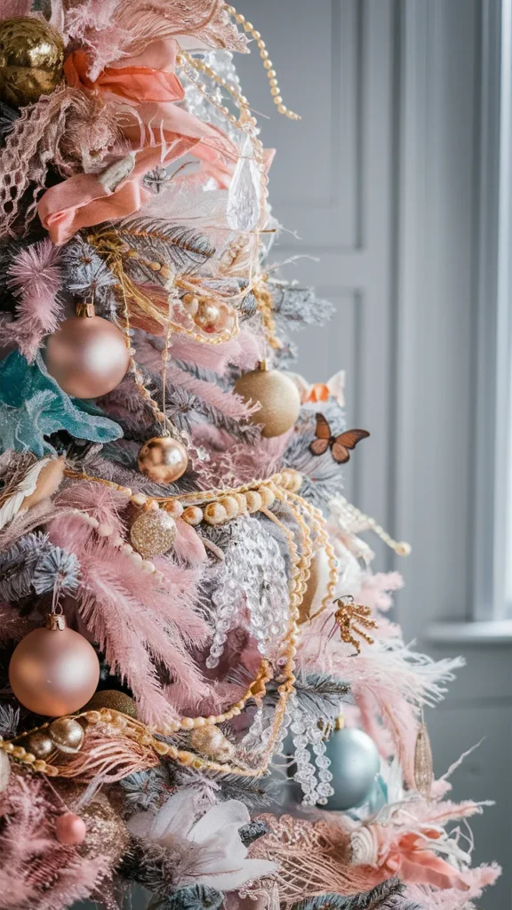 pretty christmas tree ideas aesthetic