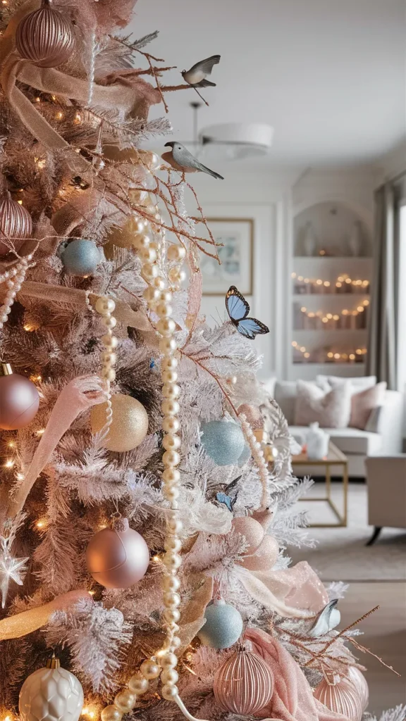 pretty christmas tree ideas aesthetic